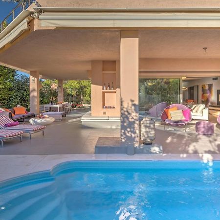 Luxurious Villa Philoxenia Lagonisi Bagian luar foto