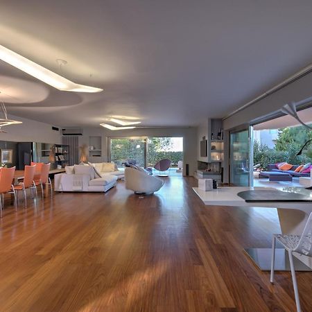 Luxurious Villa Philoxenia Lagonisi Bagian luar foto