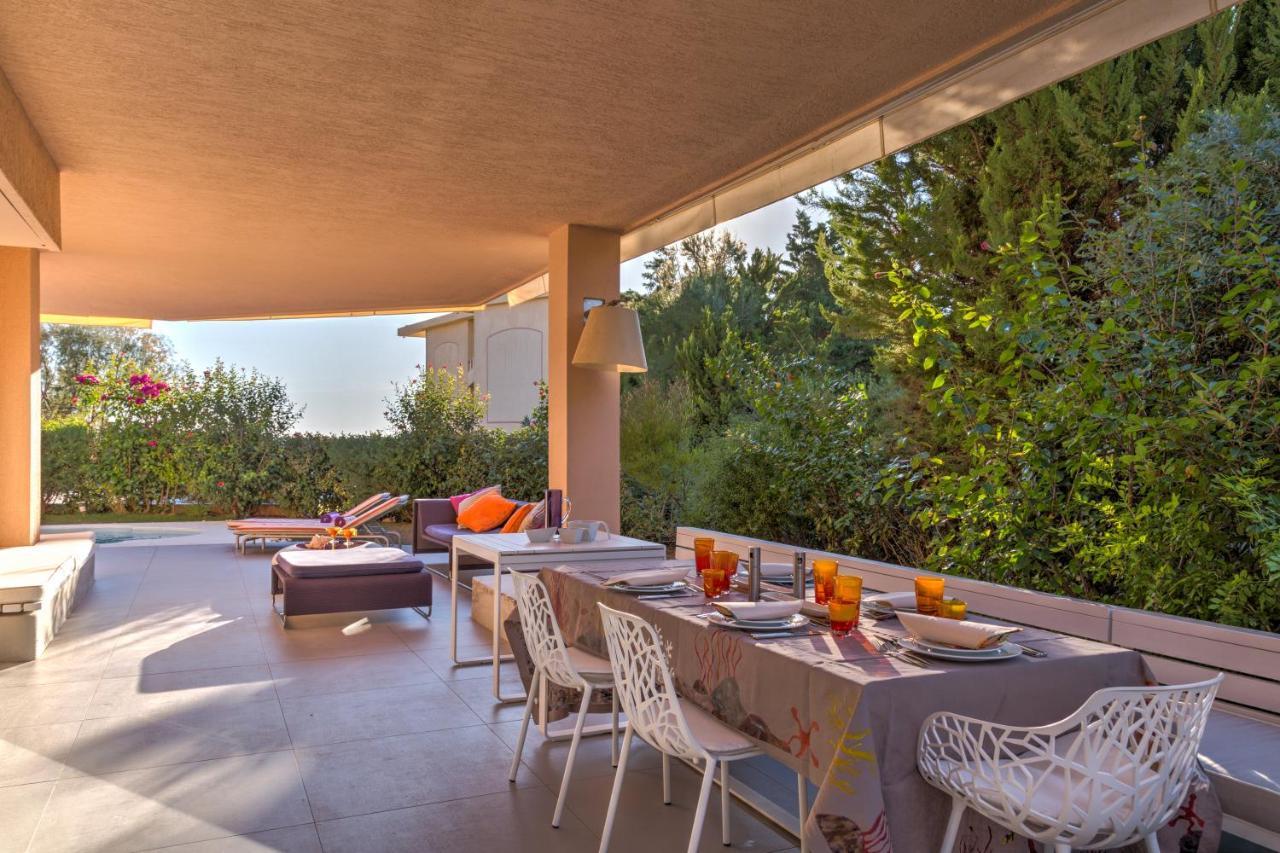 Luxurious Villa Philoxenia Lagonisi Bagian luar foto
