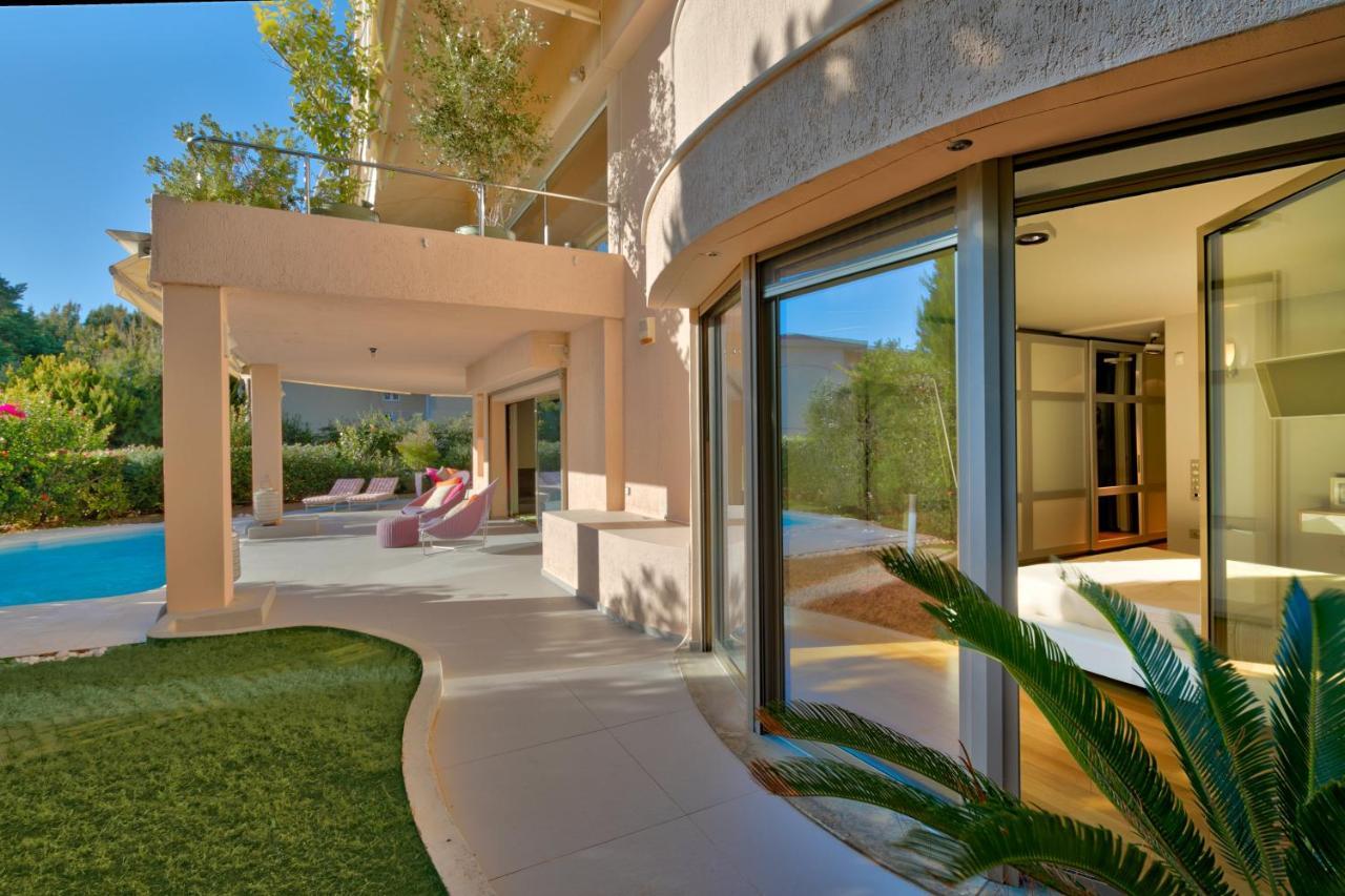 Luxurious Villa Philoxenia Lagonisi Bagian luar foto
